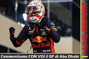 REPORT LIVE F1: il GP di Abu Dhabi