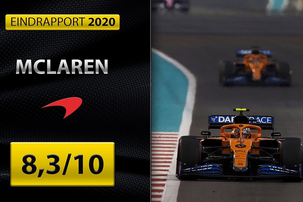 Eindrapport Formule 1 2020, McLaren