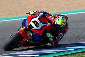 SBK: Honda chiude la pre-stagione completando i test ad Aragon