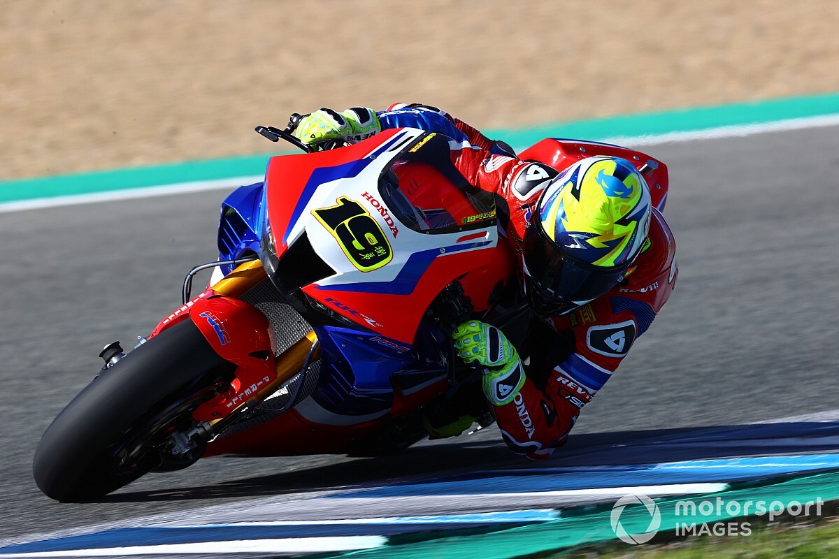 SBK: Honda chiude la pre-stagione completando i test ad Aragon
