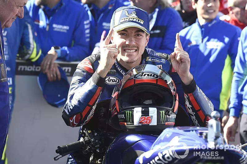 Ganador de la carrera Maverick Vi&ntilde;ales, Yamaha Factory Racing