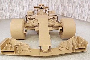 Vídeo: construye un monoplaza de F1... de cartón