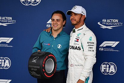 Hamilton lenyűgöző pole köre a Brazil Nagydíjról: videó