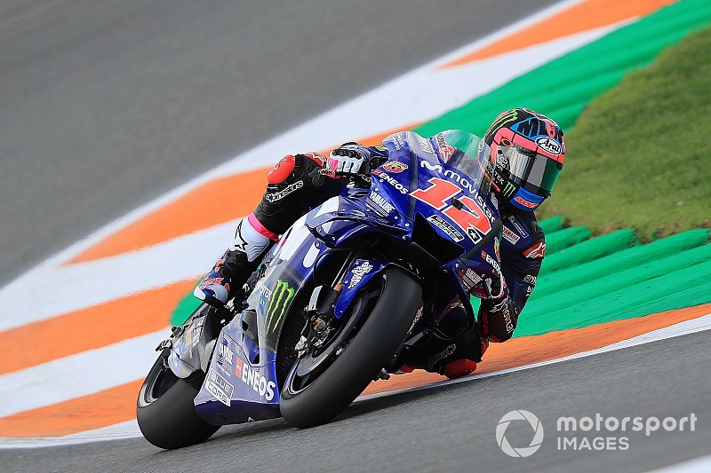 Tes MotoGP Valencia: Vinales tercepat, Rossi ketiga