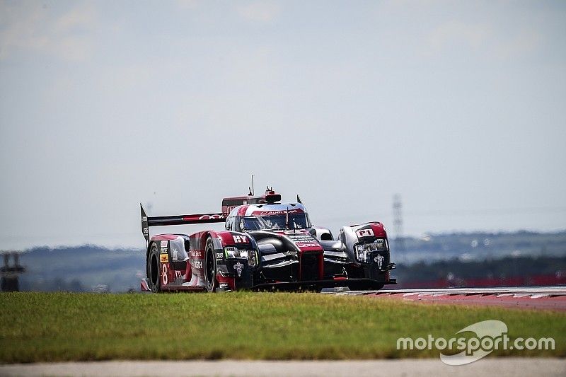 #8 Audi Sport Team Joest Audi R18 e-tron quattro: Lucas di Grassi, Loic Duval, Oliver Jarvis