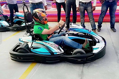 Cricket legend Tendulkar inaugurates karting track in Mumbai