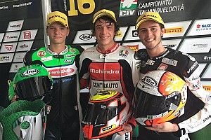 Bezzecchi centra la doppietta a Misano mentre Ieraci è il nuovo leader