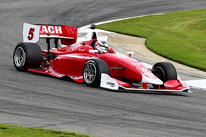Veach edges Indy Lights pole for Belardi
