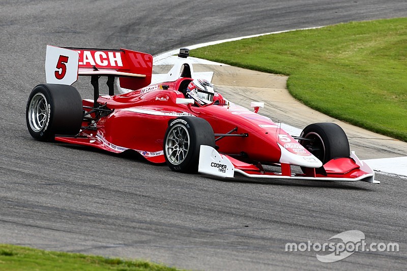 Veach edges Indy Lights pole for Belardi