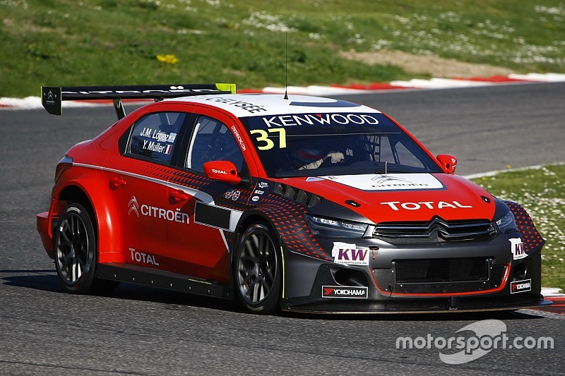 Paul Ricard WTCC: Lopez leads wet test session