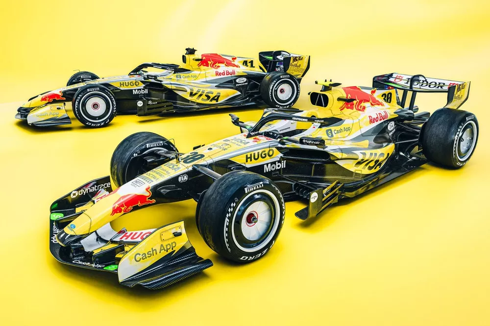 Speciale kleurstelling van de Racing Bulls voor de GP van Miami