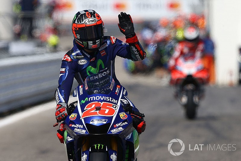 MotoGP San Marino: Vinales start terdepan, Marquez terjatuh