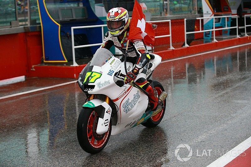 Le vainqueur, Dominique Aegerter, Kiefer Racing