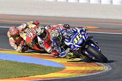 【MotoGPバレンシアGP】タイヤに苦しんだロッシ。「ハードでレースをしたかった」