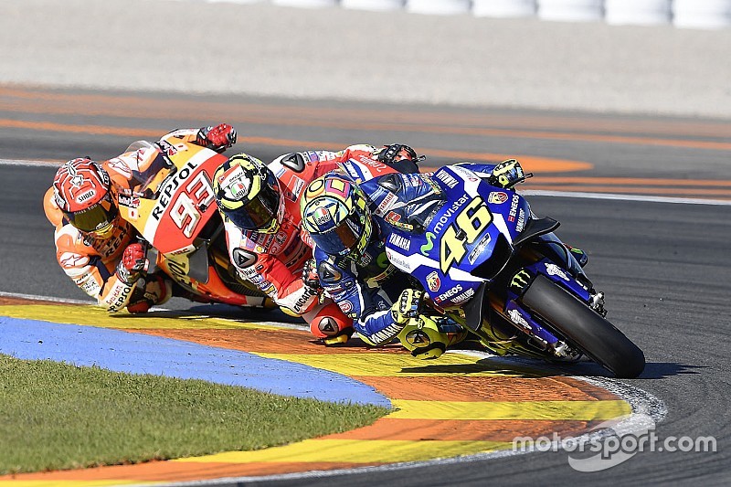 【MotoGPバレンシアGP】タイヤに苦しんだロッシ。「ハードでレースをしたかった」