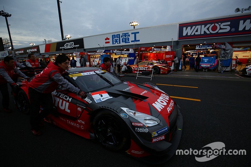 スーパーGT第3戦・最終戦もてぎ:金曜日フリー走行1回目タイム結果