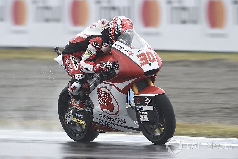 Moto2もてぎ予選:中上貴晶が壮絶なアタック合戦制し母国ポール獲得!