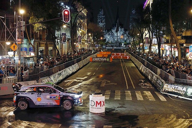 El WRC regresaría a Ciudad de México en 2018