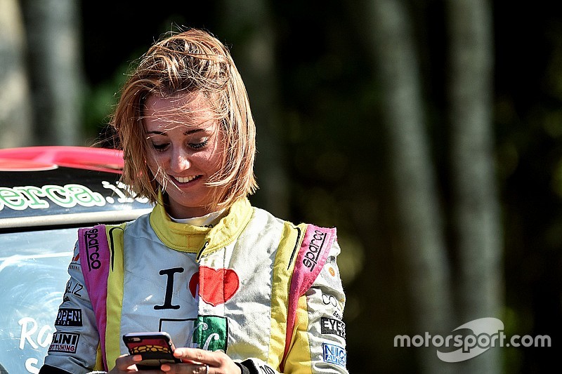 Rachele Somaschini al via del 66° Rallye Sanremo, seconda gara del CIR 2019