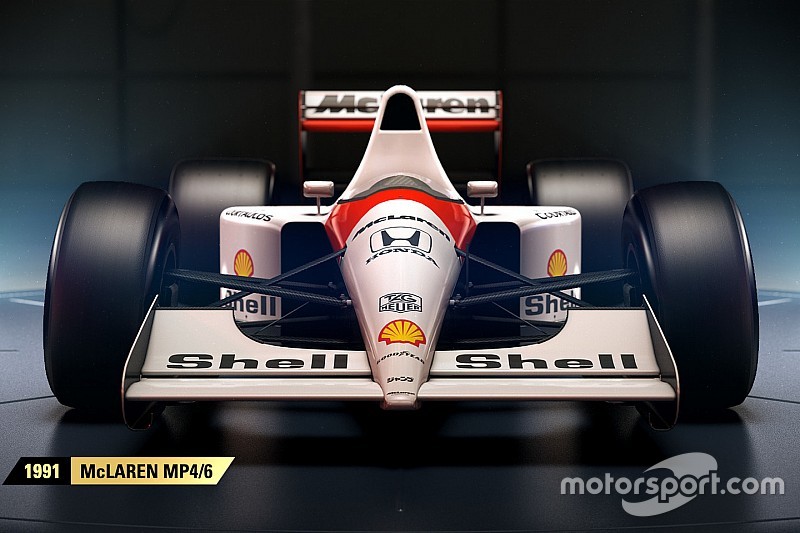 VIDEO: coches clásicos que incluirá el F1 2017