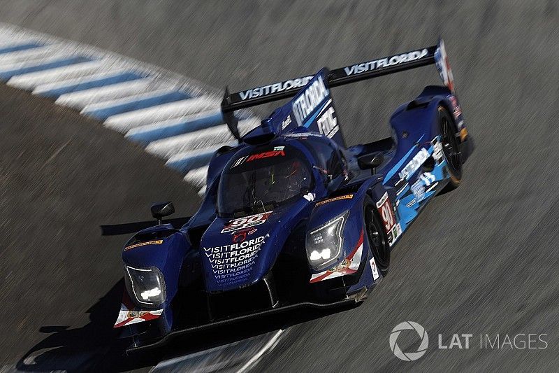 #90 Visit Florida Racing Ligier LMP2: Marc Goossens, Renger van der Zande