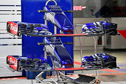Toro Rosso: ala anteriore più scarica e piloni corti