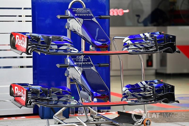 Toro Rosso: ala anteriore più scarica e piloni corti