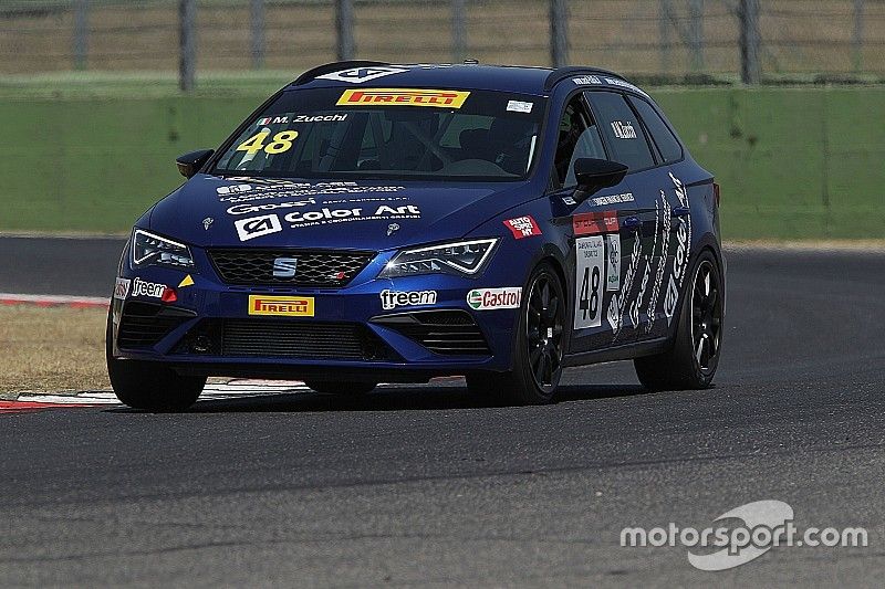 Matteo Zucchi centra la terza vittoria stagionale in Gara 1 a Vallelunga