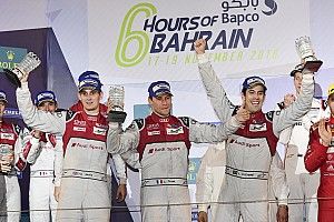 Audi drivers emotional after taking farewell victory in Bahrain