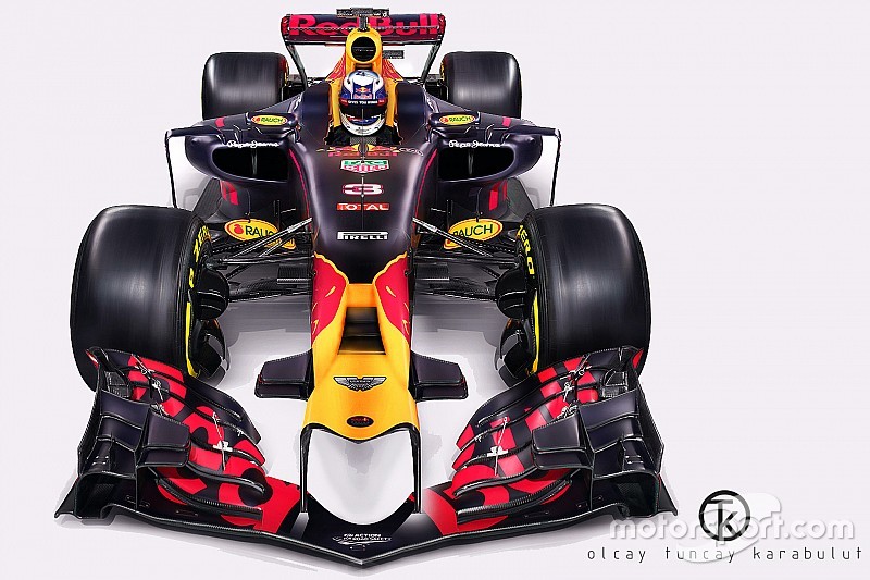 Турецкий дизайнер нарисовал машину Red Bull для нового сезона