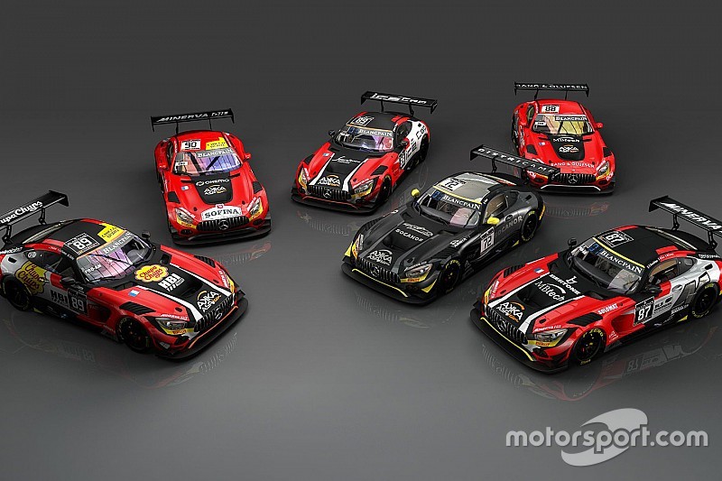 AKKA ASP due volte a quattro punte nel Blancpain GT!