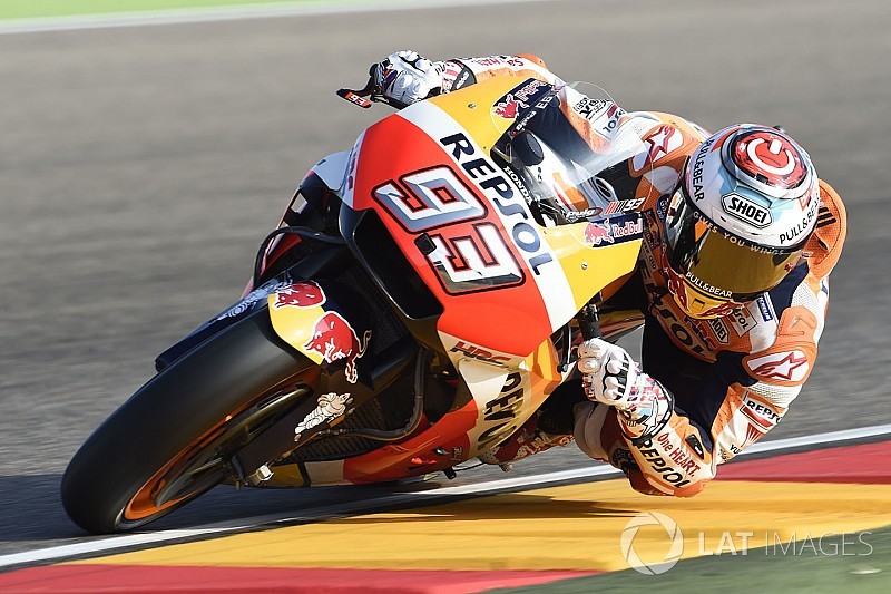 MotoGP Aragon: Marquez rajai balapan, Rossi kelima