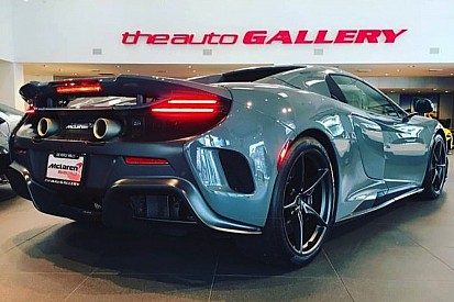 Une McLaren 675LT Spider pour Button