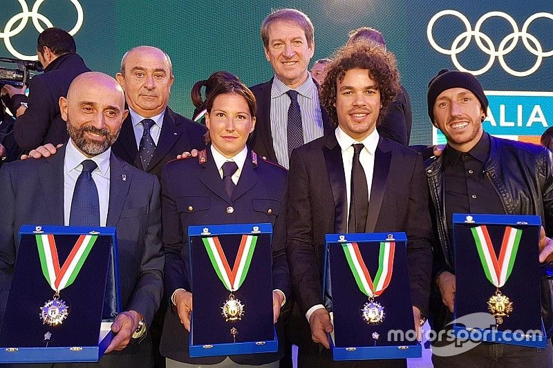 Cairoli, Fontanesi e Morbidelli insigniti del Collare d’Oro del CONI
