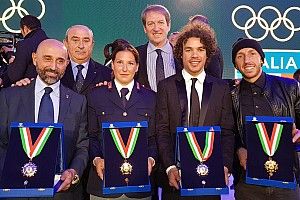 Cairoli, Fontanesi e Morbidelli insigniti del Collare d’Oro del CONI