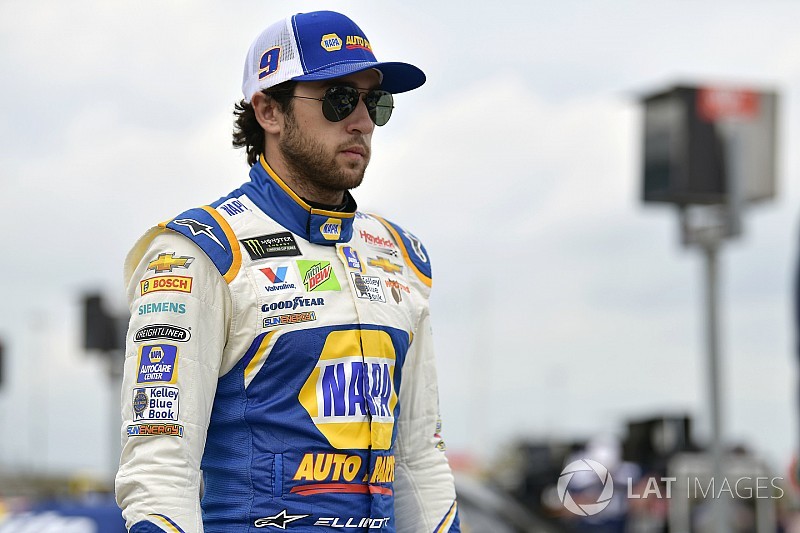 Chase Elliott quiere terminar con su mala suerte