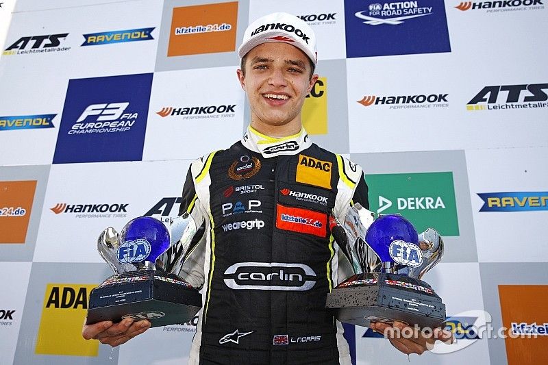 Le Champion Lando Norris, Carlin Dallara F317 - Volkswagen