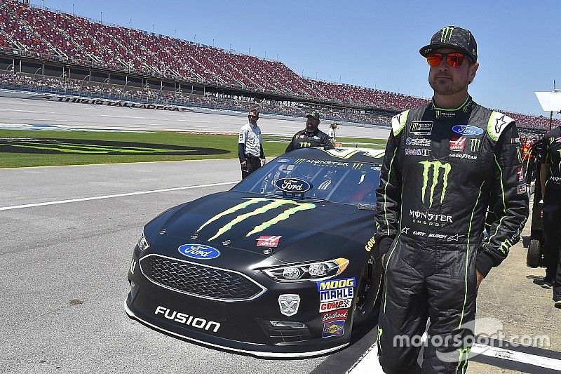 Kurt Busch takes Talladega pole as SHR locks out the first two rows