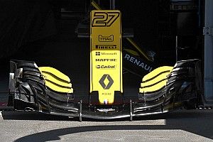 Renault: tagliati flap dell'ala anteriore per ridurre il carico
