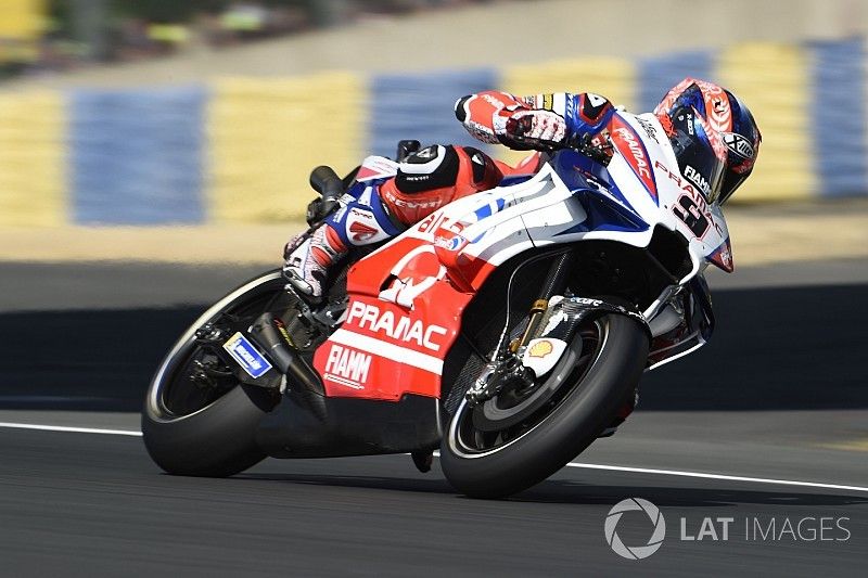 En première ligne, Petrucci vise le top 5 à l'arrivée