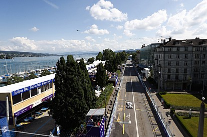 La parrilla de inicio para el E-Prix Zurich