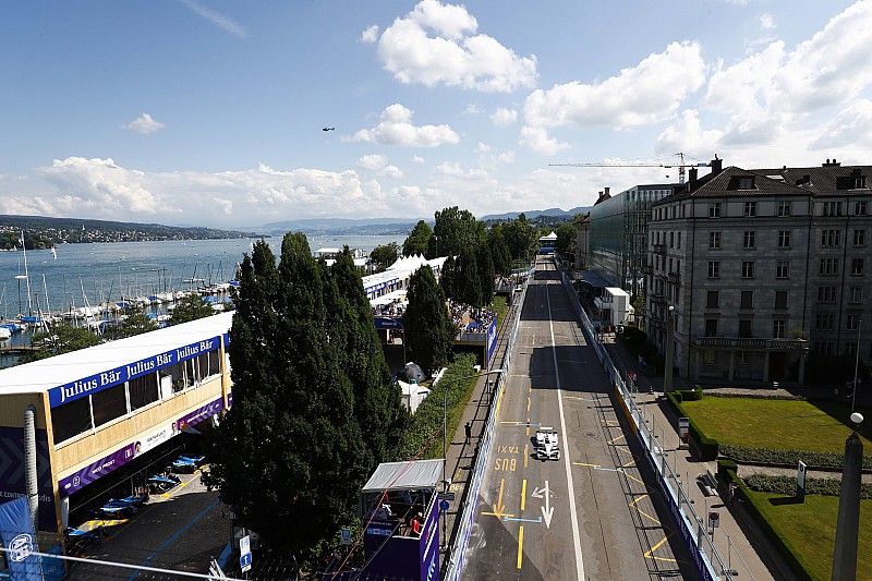 La parrilla de inicio para el E-Prix Zurich