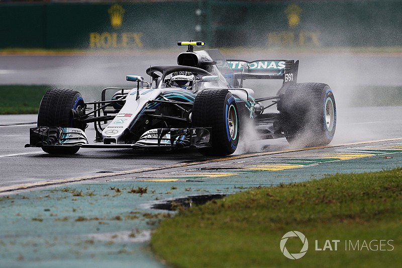 Bottas señaló que la humedad causó su accidente en Australia