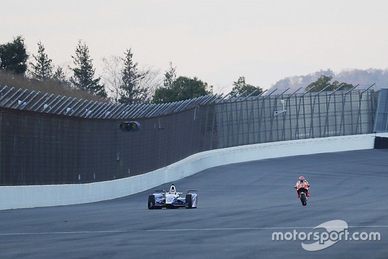 Takuma Sato, Andretti Autosport Honda, Marc Márquez, Repsol Honda Team