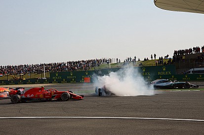 Hamilton temió chocarse contra Vettel o Verstappen en el incidente de China