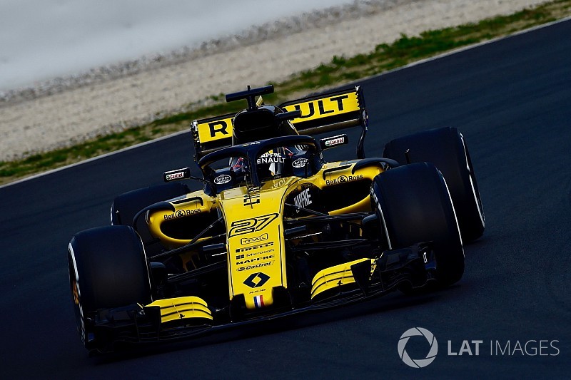 Fotogallery: le foto più belle della Renault R.S.18 nei test del Montmelo