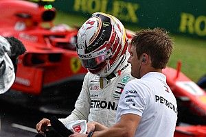 Képekben Hamilton 77. F1-es rajtelsősége a Forma-1-ben