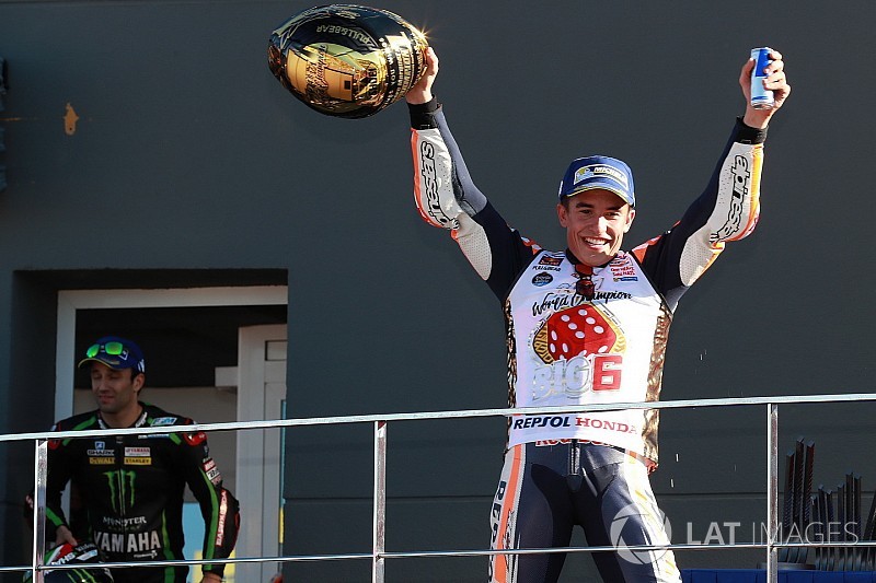 Marc Márquez, tetracampeón del mundo de MotoGP