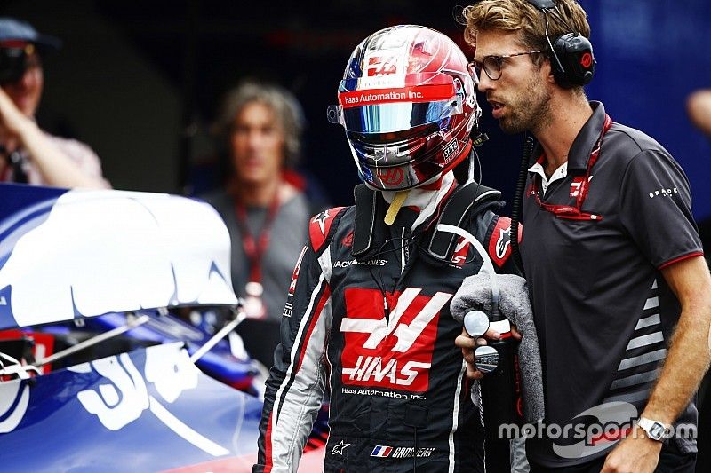 Grosjean : "Qu'Ocon apprenne avant de parler"