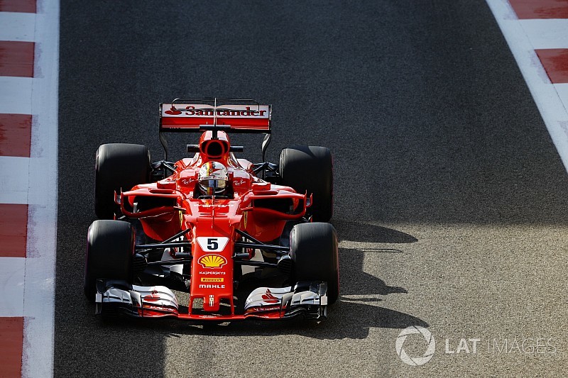 アブダビGP:FP1はベッテルが首位も、トップ3は僅差で三つ巴の様相